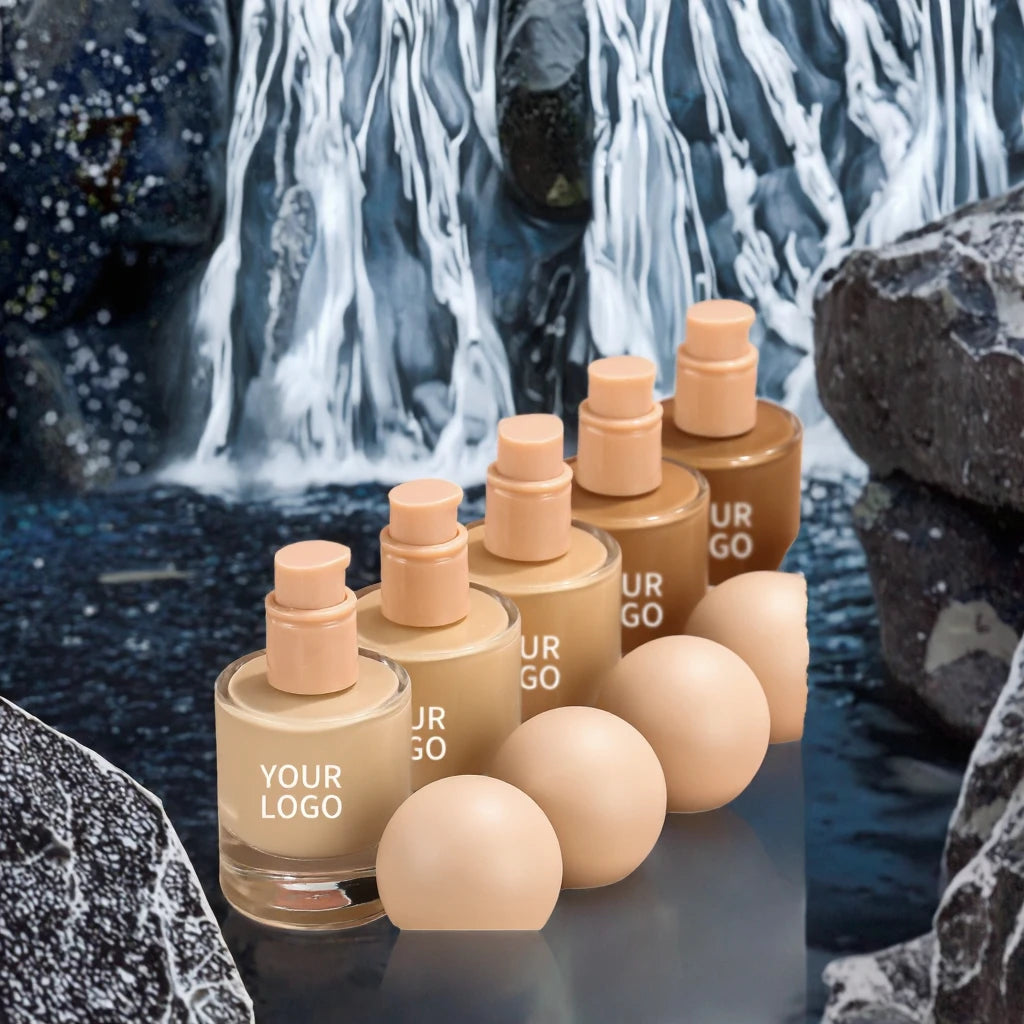 Fond de Teint Liquide — Haute Couvrance Peaux Foncées
