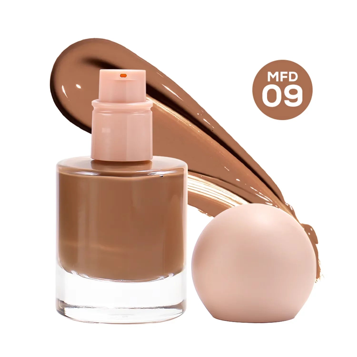 Fond de Teint Liquide — Haute Couvrance Peaux Foncées