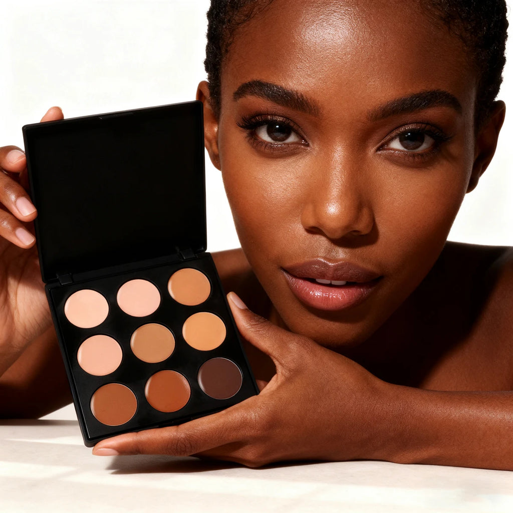 Palette Contouring 9 Teintes — Bronzer & Correcteur
