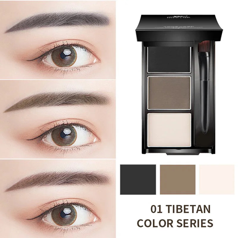 Poudre à Sourcils Minérale — Waterproof Longue Tenue