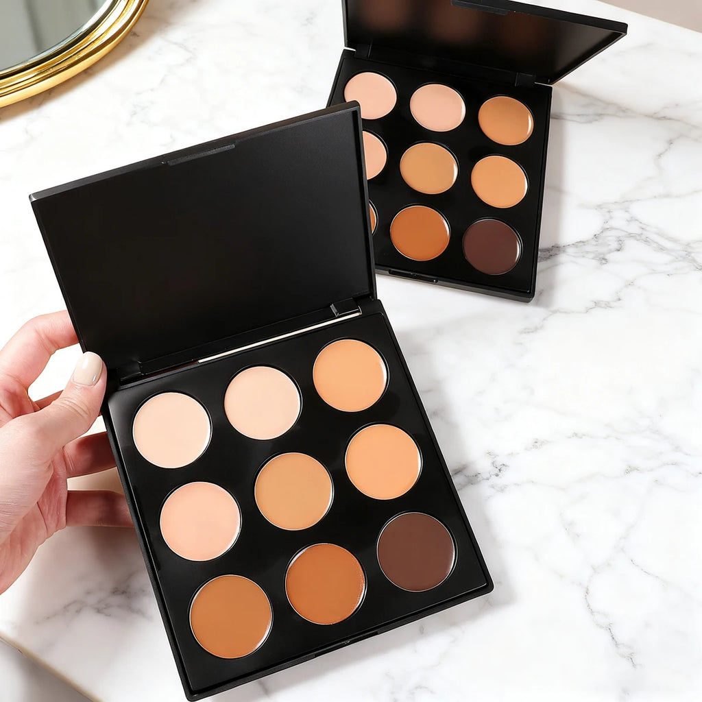 Palette Contouring 9 Teintes — Bronzer & Correcteur