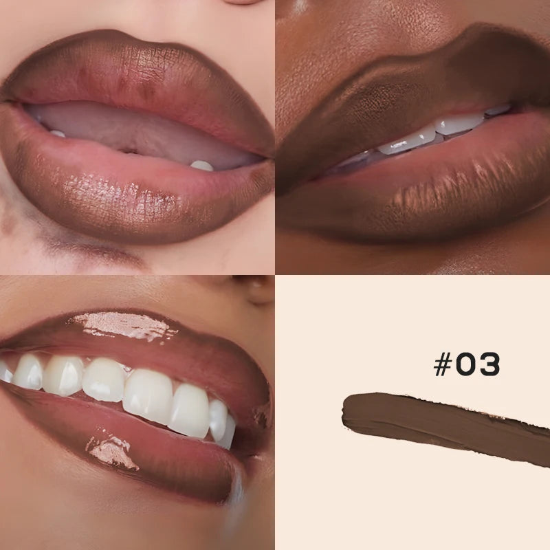 Duo Lipliner & Lip Gloss 2-en-1 — Repulpant Longue Tenue