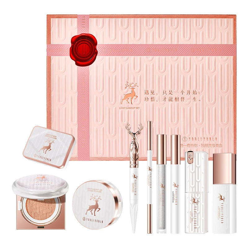 Coffret Soin & Maquillage Vegan 10 Pièces — Idéal Cadeau