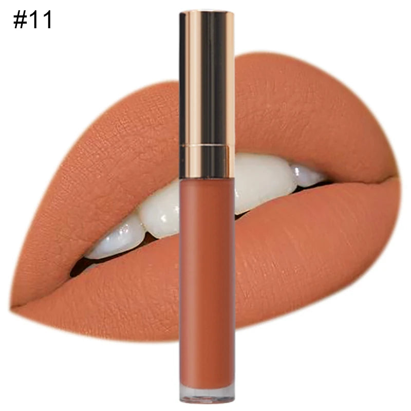 Rouge à Lèvres Liquide Mat — 41 Teintes Vegan Longue Tenue