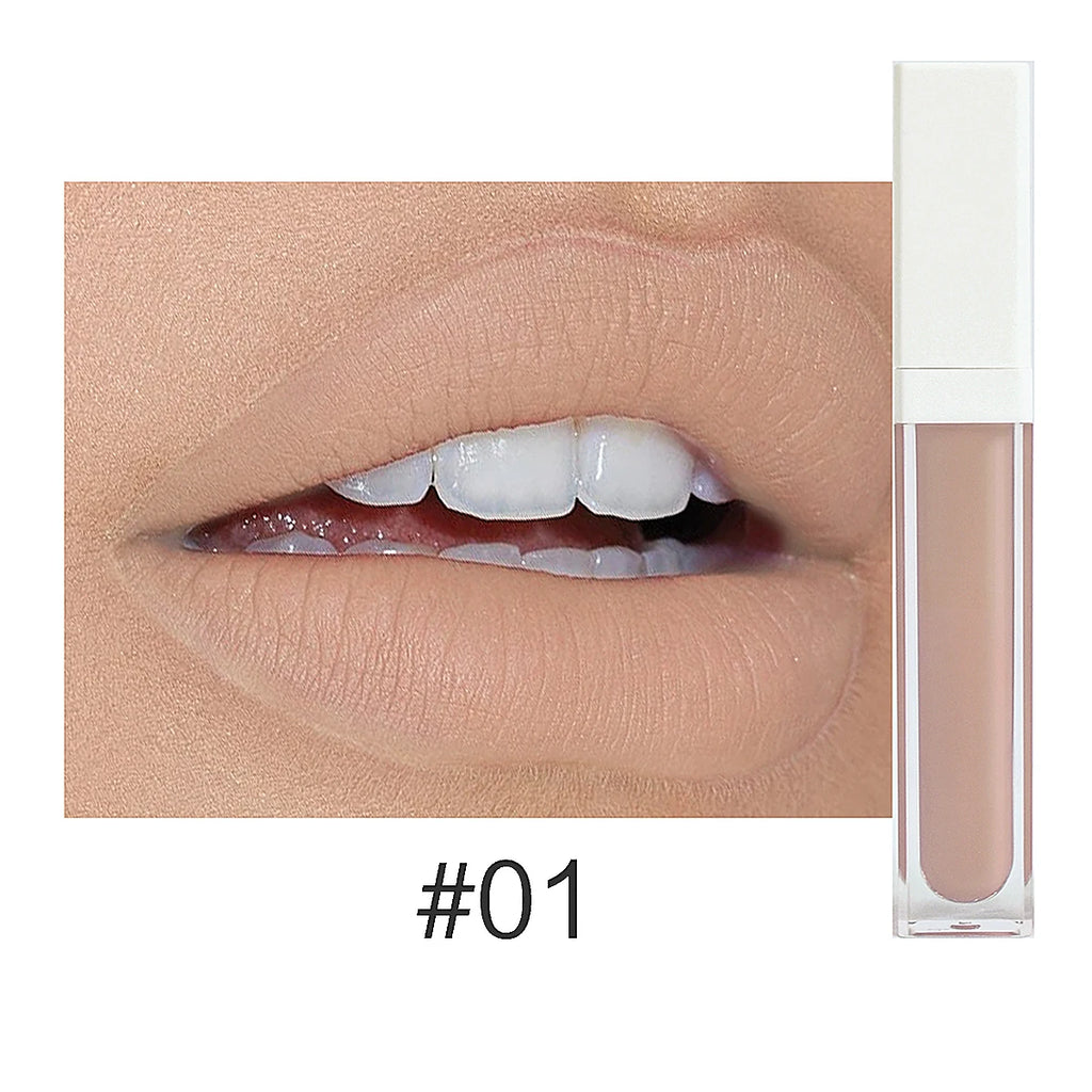 Rouge à Lèvres Liquide Mat Organique — 50 Teintes Vegan