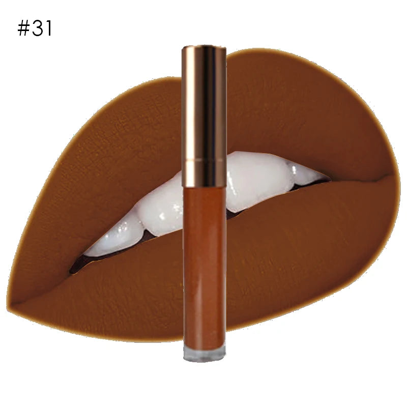 Rouge à Lèvres Liquide Mat — 41 Teintes Vegan Longue Tenue