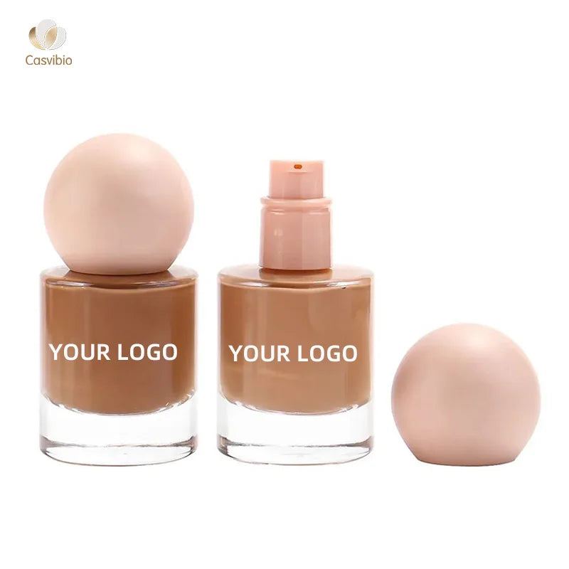 Fond de Teint Liquide — Haute Couvrance Peaux Foncées