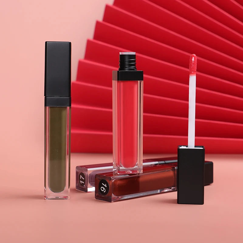 Rouge à Lèvres Velours Mat — 33 Teintes Vegan Sans Transfert