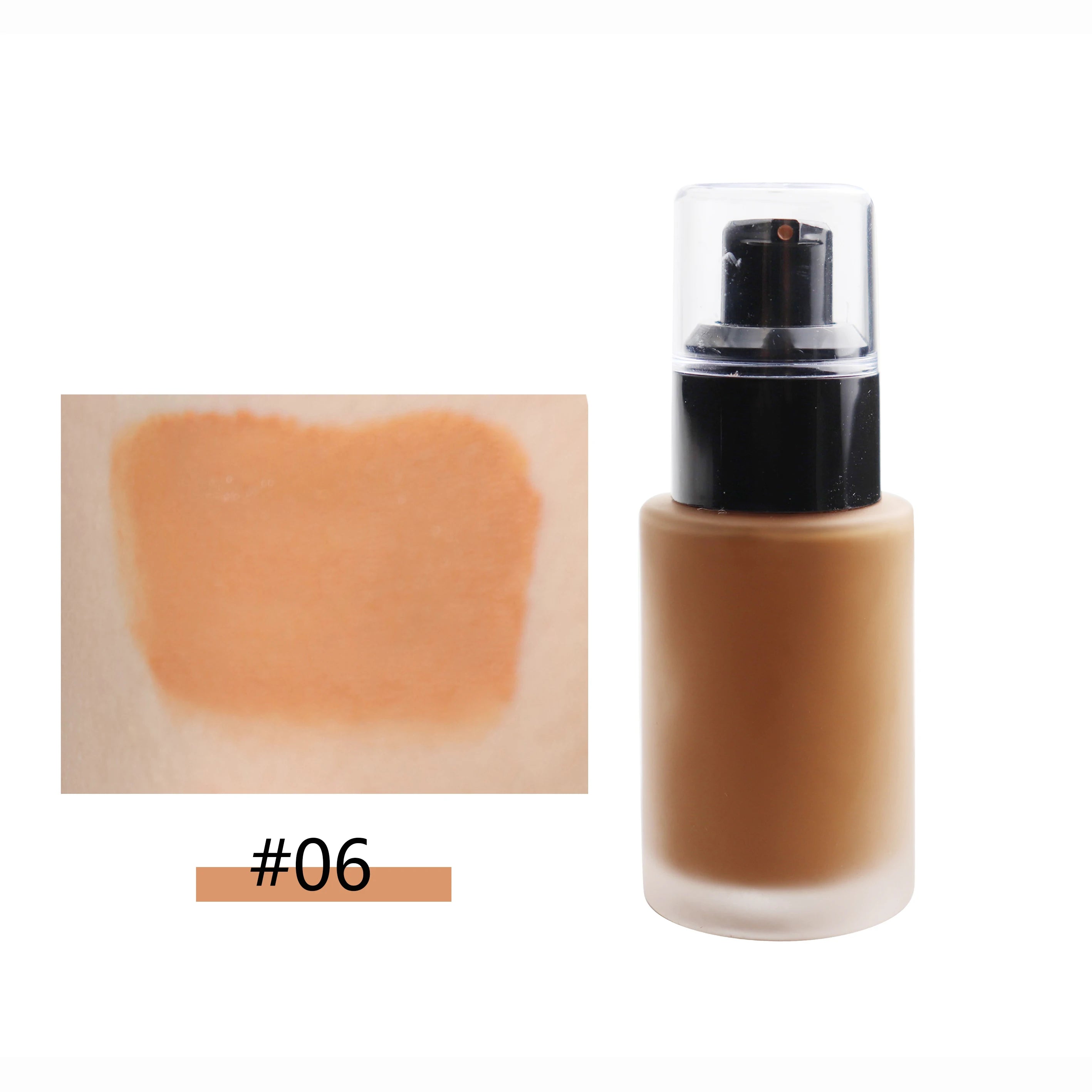 Fond de Teint Liquide Waterproof — 12 Teintes Longue Tenue