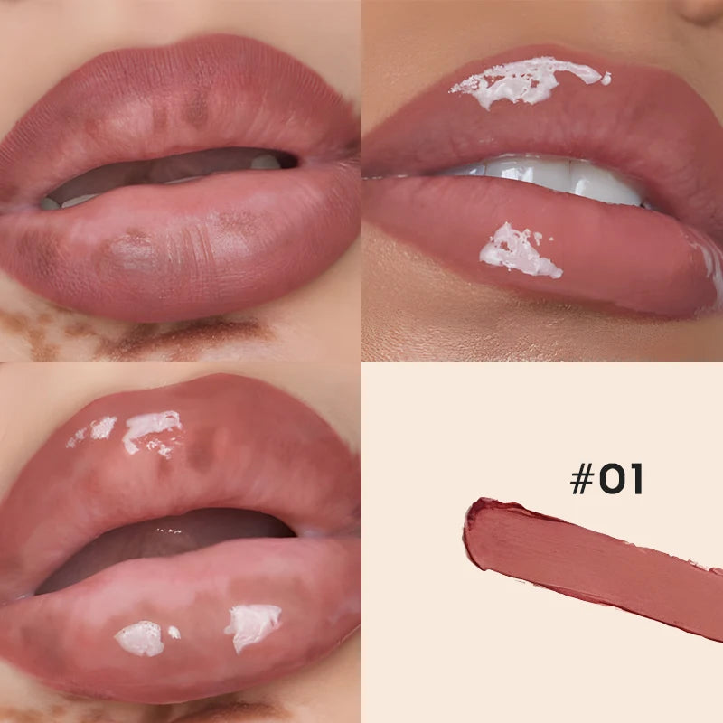 Duo Lipliner & Lip Gloss 2-en-1 — Repulpant Longue Tenue
