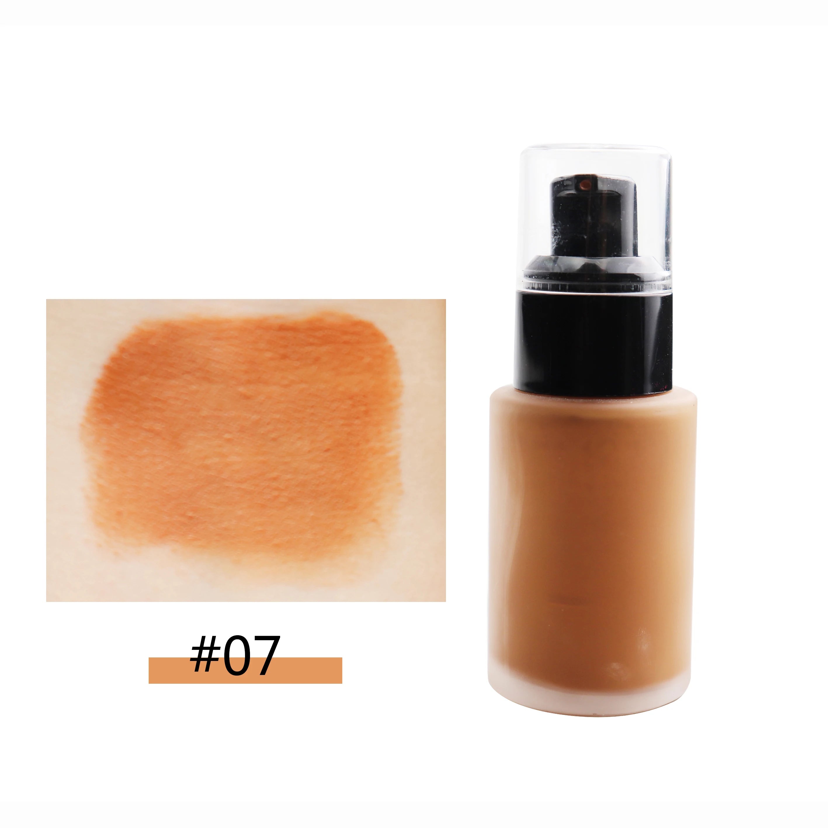 Fond de Teint Liquide Waterproof — 12 Teintes Longue Tenue