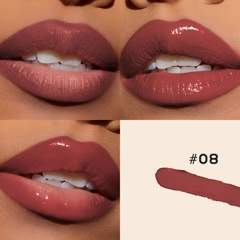 Duo Lipliner & Lip Gloss 2-en-1 — Repulpant Longue Tenue
