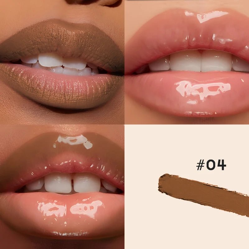 Duo Lipliner & Lip Gloss 2-en-1 — Repulpant Longue Tenue