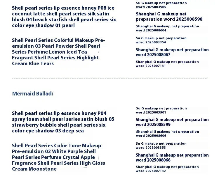 Coffret Beauté Collector — Édition Ocean Pearl