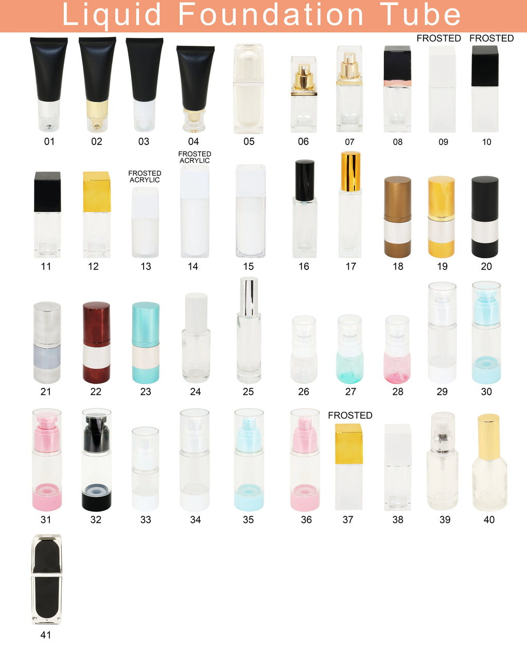 Fond de Teint Liquide Waterproof — 12 Teintes Longue Tenue
