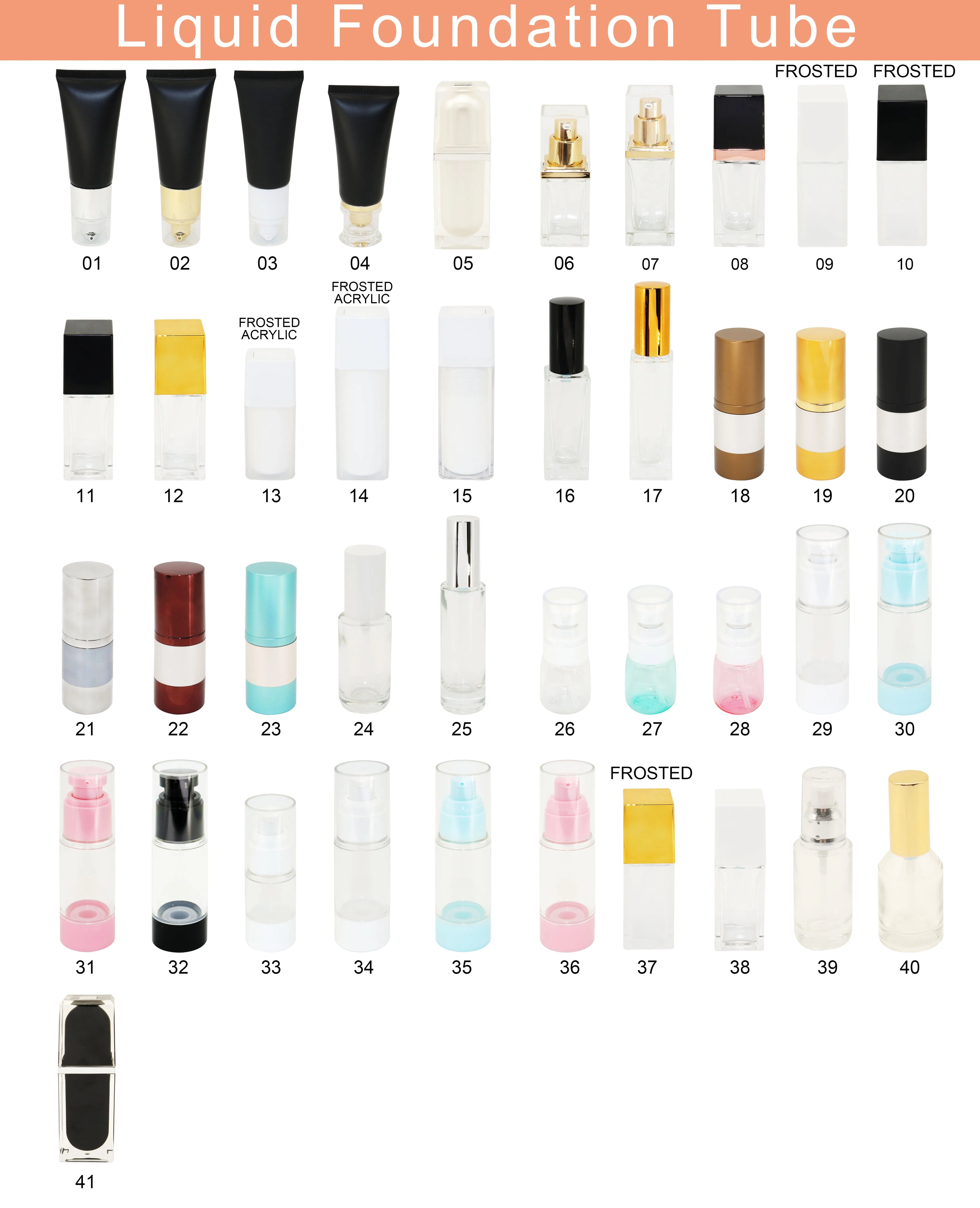 Fond de Teint Liquide Waterproof — 12 Teintes Longue Tenue