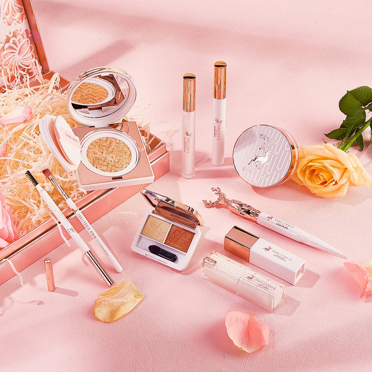 Coffret Soin & Maquillage Vegan 10 Pièces — Idéal Cadeau