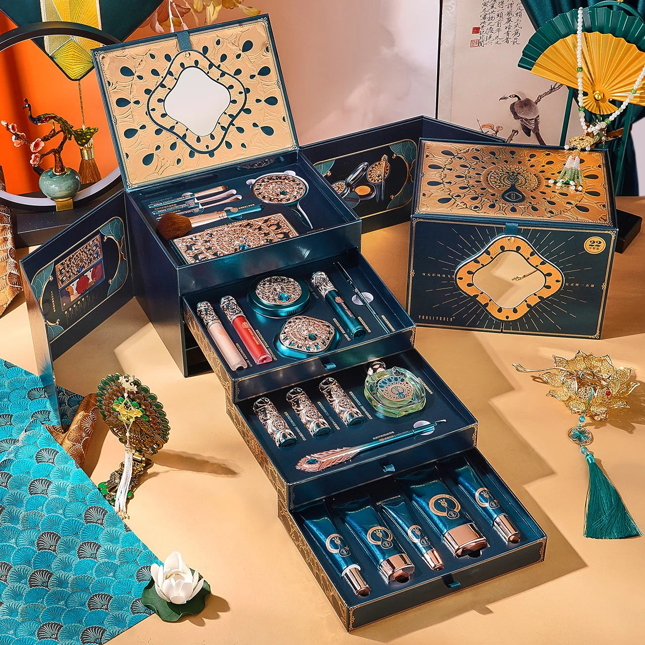 Coffret Maquillage 24 Pièces — Cadeau Idéal