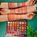 Palette Yeux 48 Couleurs — Shimmer & Mat Longue Tenue