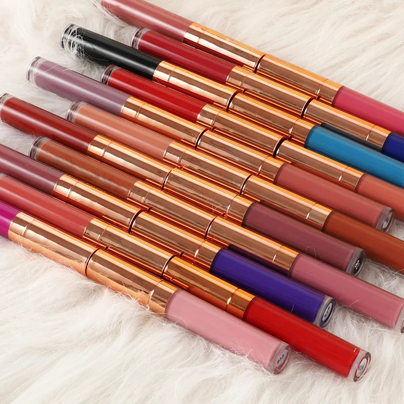 Rouge à Lèvres Liquide Mat — 41 Teintes Vegan Longue Tenue