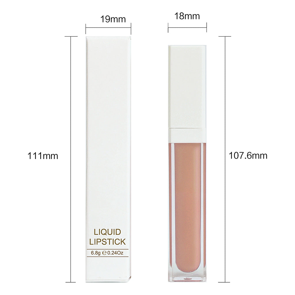Rouge à Lèvres Liquide Mat Organique — 50 Teintes Vegan