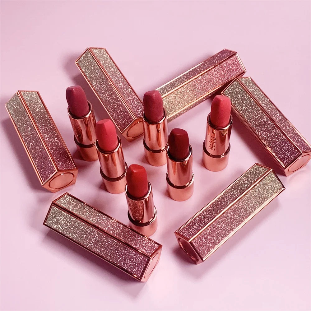 Rouge à Lèvres Crème Mat Halal — Teintes Audacieuses Waterproof