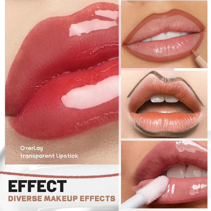 Duo Lipliner & Lip Gloss 2-en-1 — Repulpant Longue Tenue
