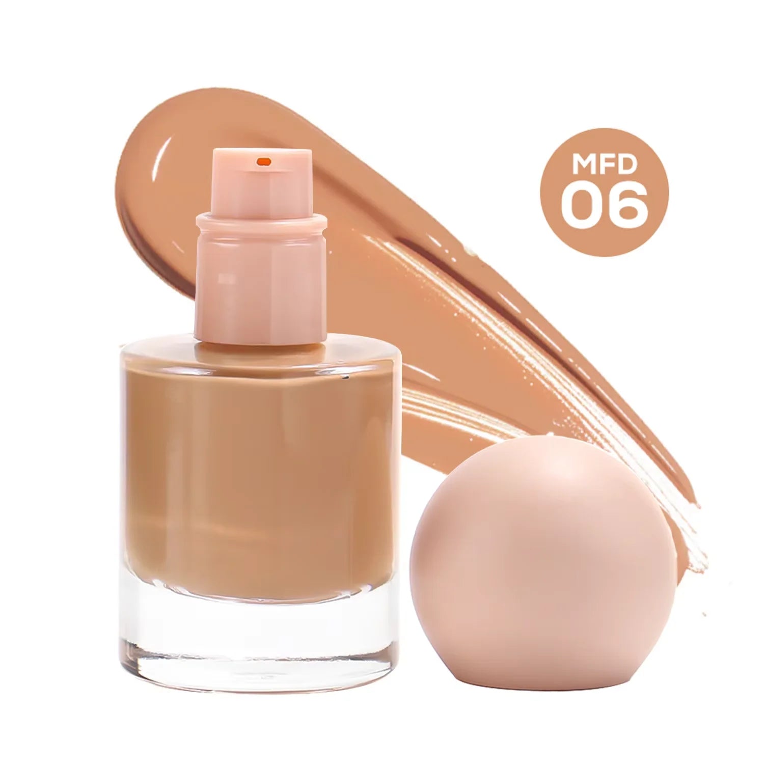 Fond de Teint Liquide — Haute Couvrance Peaux Foncées