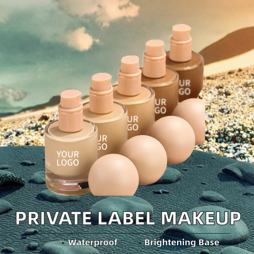 Fond de Teint Liquide — Haute Couvrance Peaux Foncées
