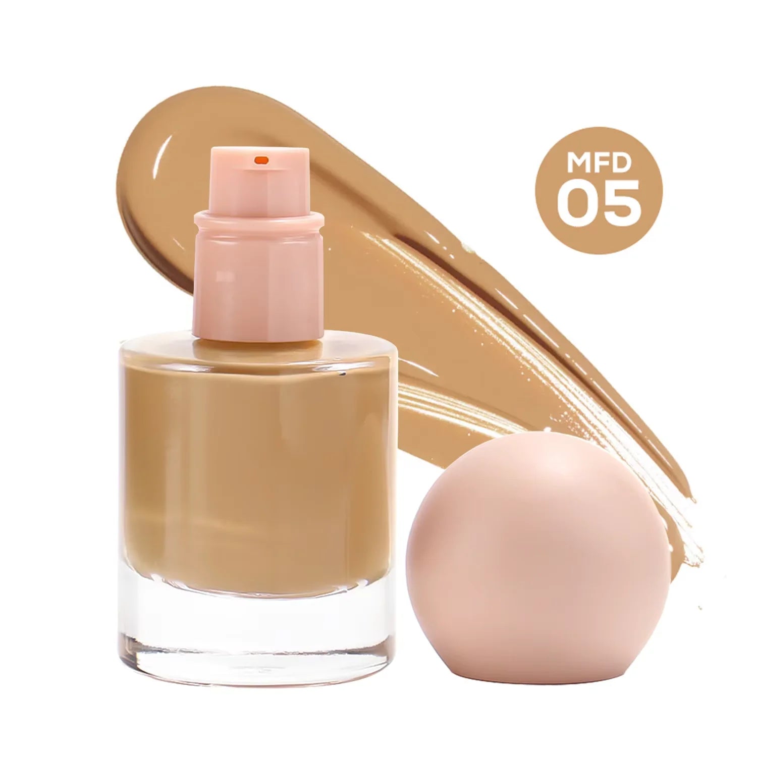 Fond de Teint Liquide — Haute Couvrance Peaux Foncées