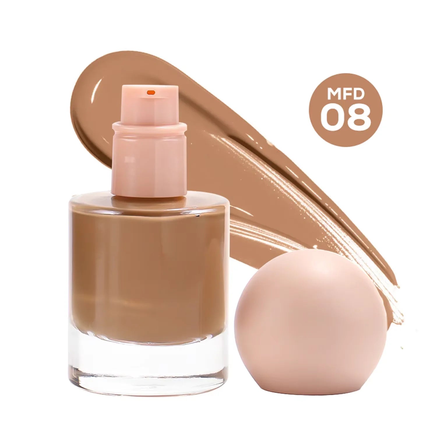 Fond de Teint Liquide — Haute Couvrance Peaux Foncées