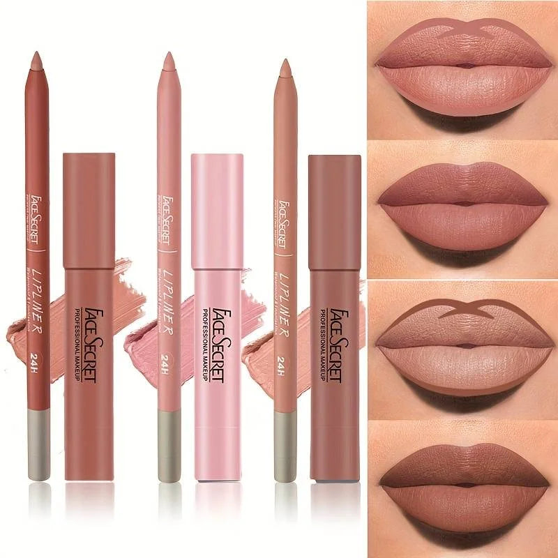 Duo Lipliner & Rouge à Lèvres Mat — Longue Tenue