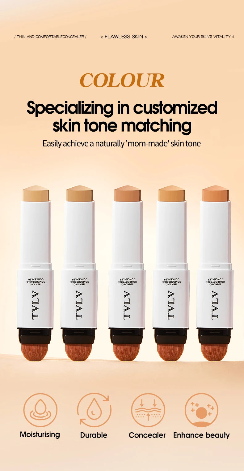 Correcteur Double Embout — Couvrance Légère & Fini Naturel