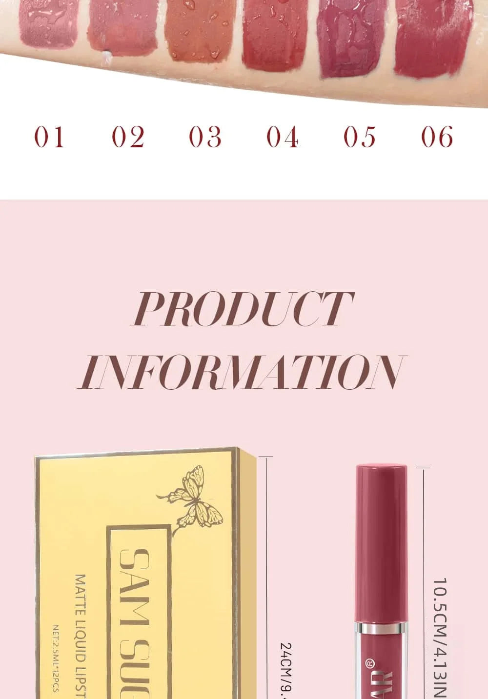 Kit Velvet Matte Lèvres