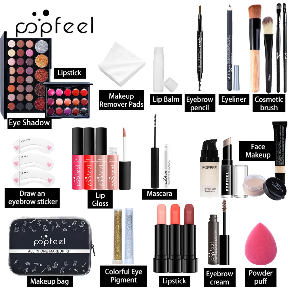 Kit Maquillage Complet — Nude & Natural