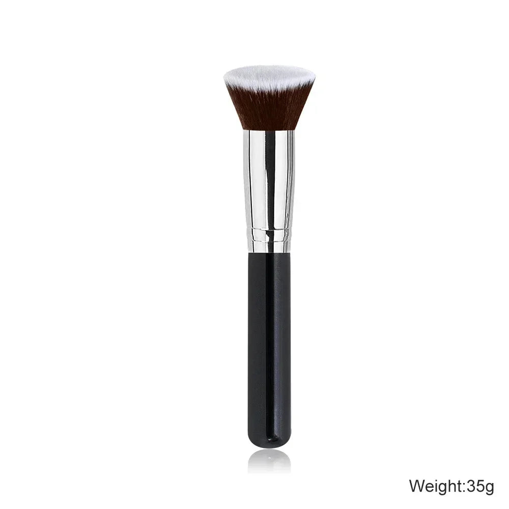 Pinceau Kabuki Plat — Application Fond de Teint & Contouring
