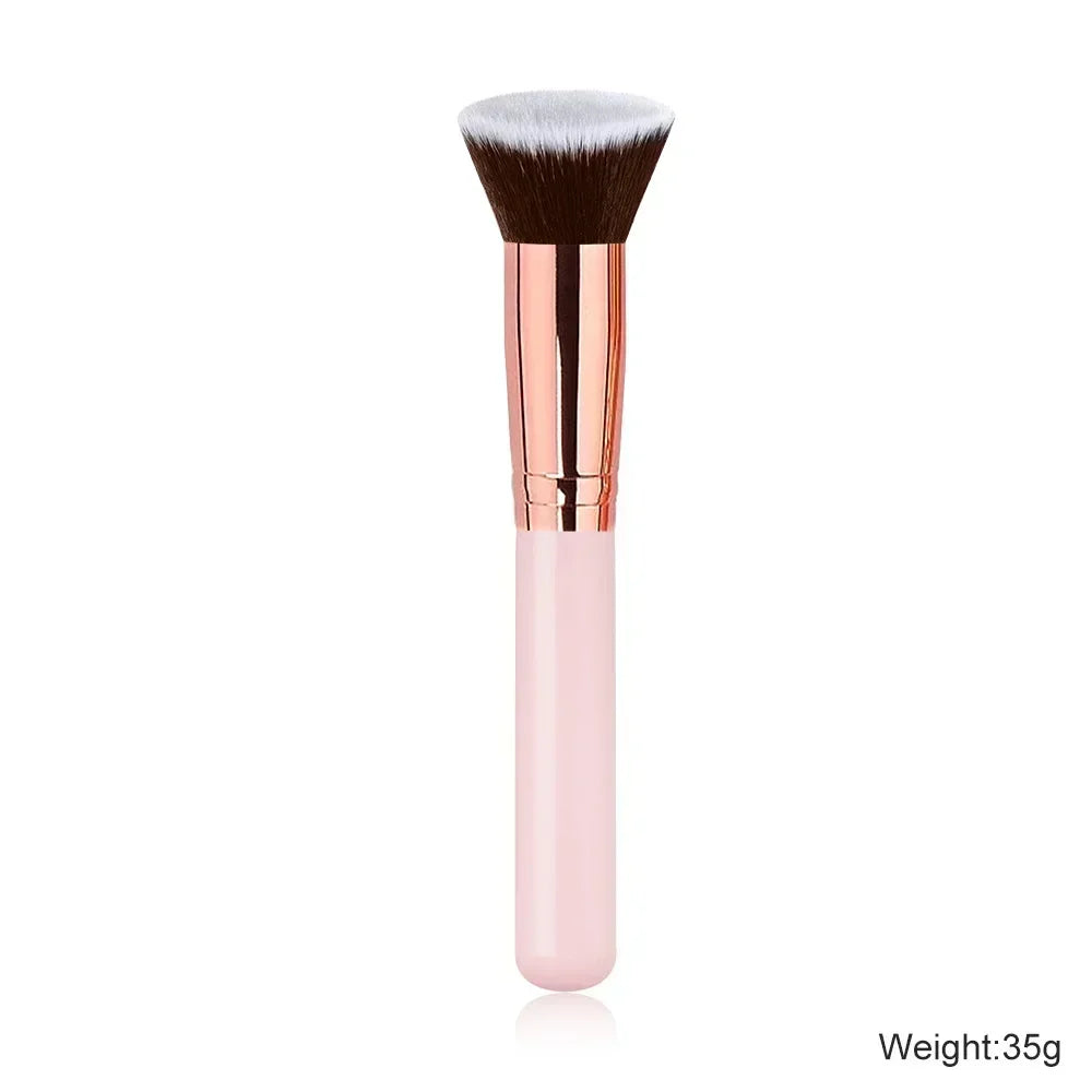 Pinceau Kabuki Plat — Application Fond de Teint & Contouring