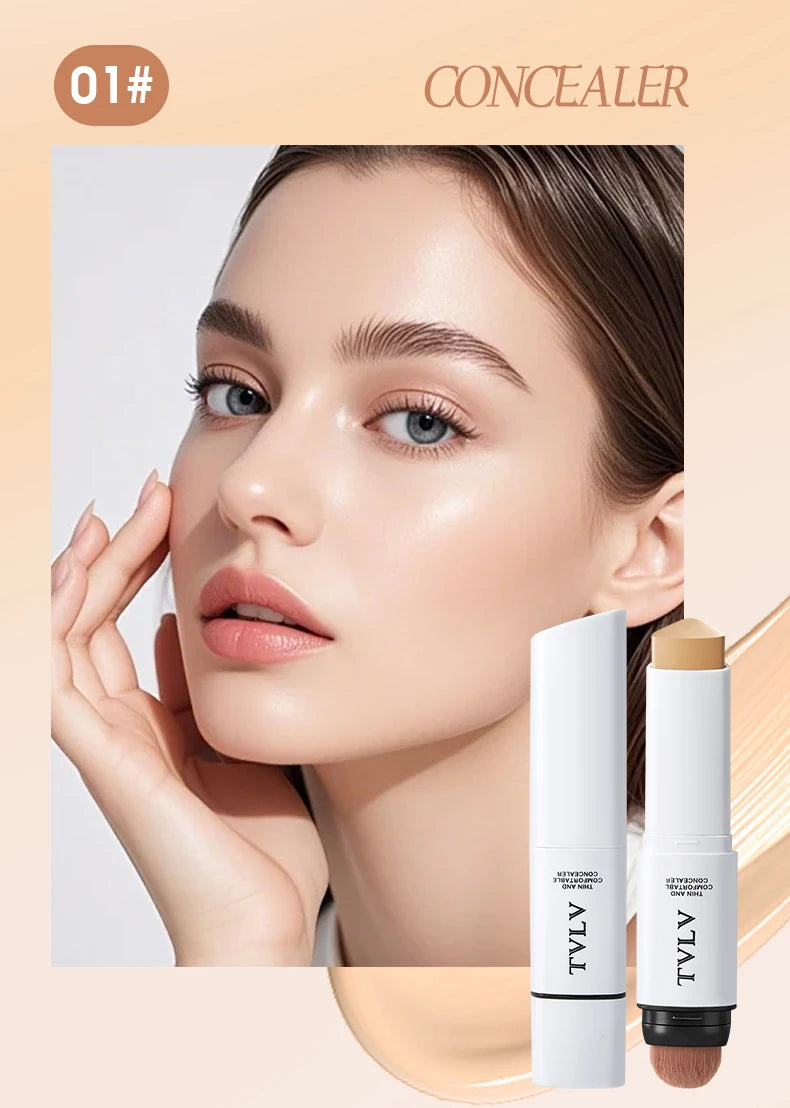 Correcteur Double Embout — Couvrance Légère & Fini Naturel