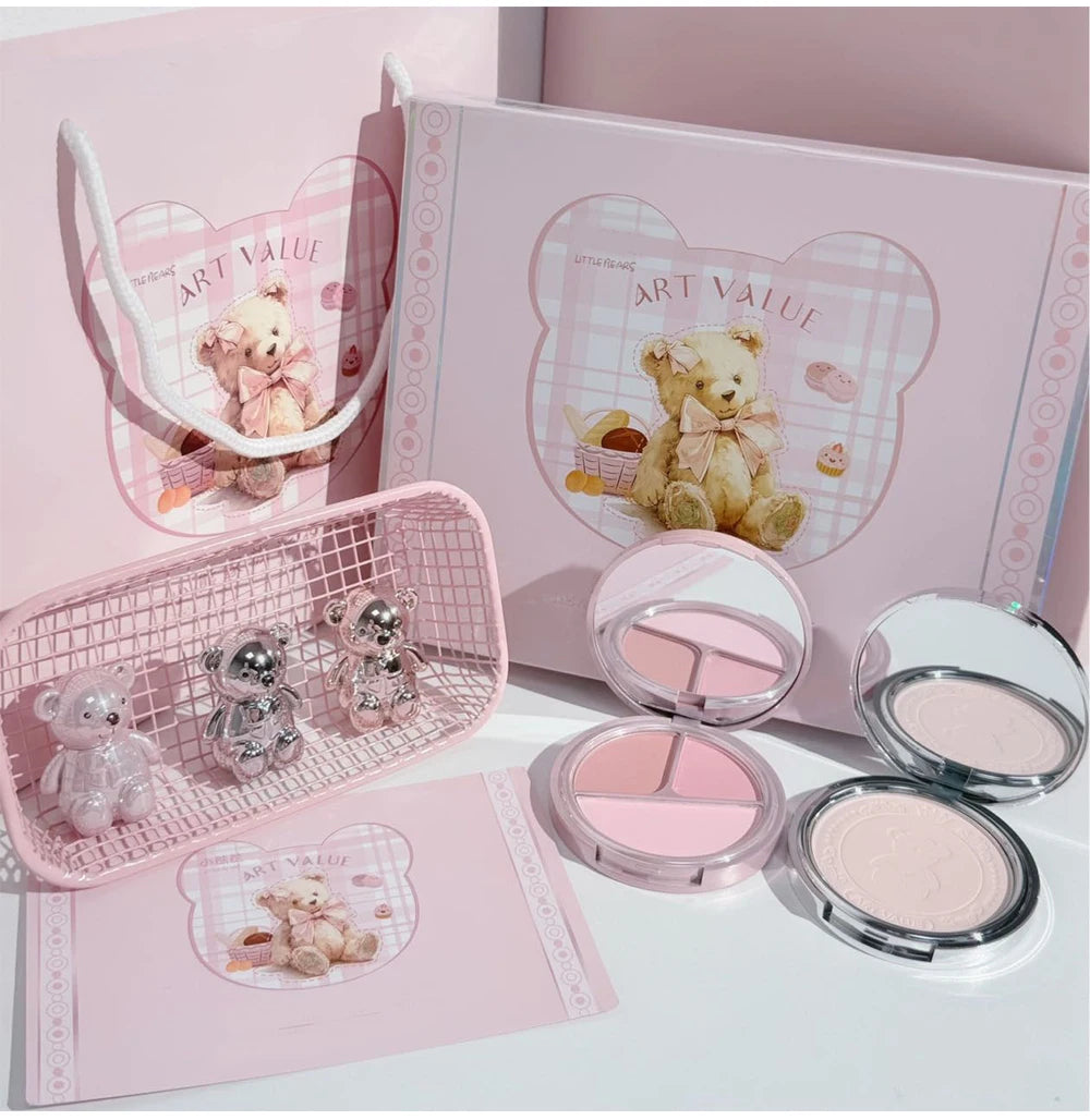 Coffret Maquillage 7 Pièces — Look Complet + Collier