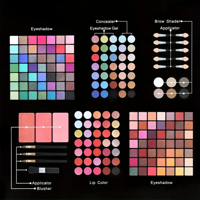 Palette 177 Couleurs — Coffret Maquillage Complet
