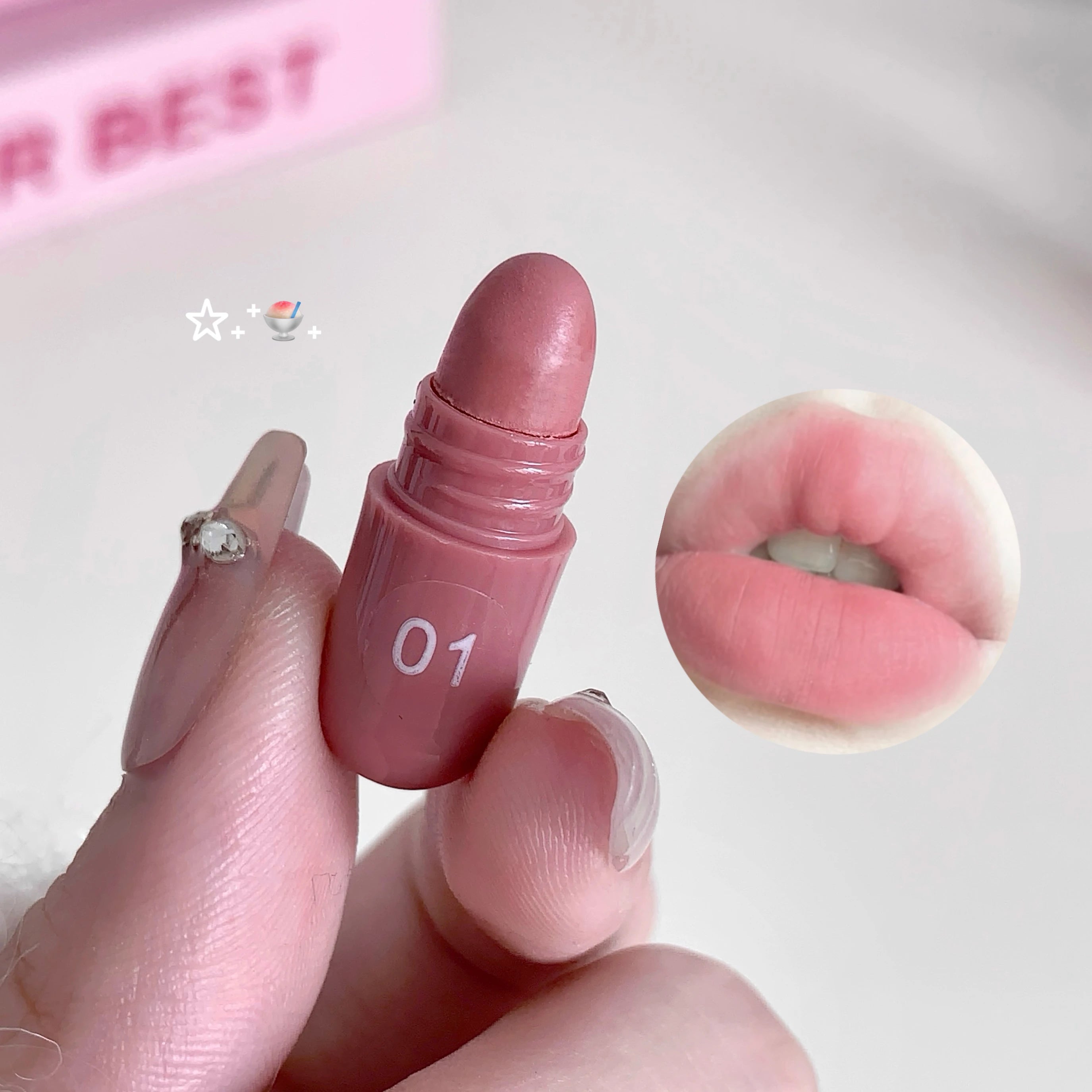 Magic Casa 12 Color Matte Lip Balm Set, Long-Lasting & Non-Fading, Perfect Gift for Women, Ideal for Makeup Festival