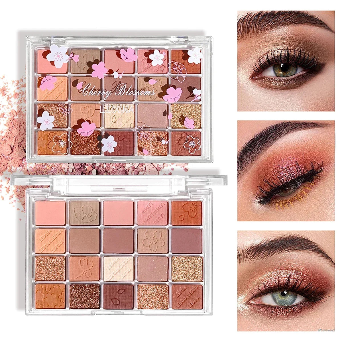 Palette Yeux 20 Couleurs — Shimmer & Mat