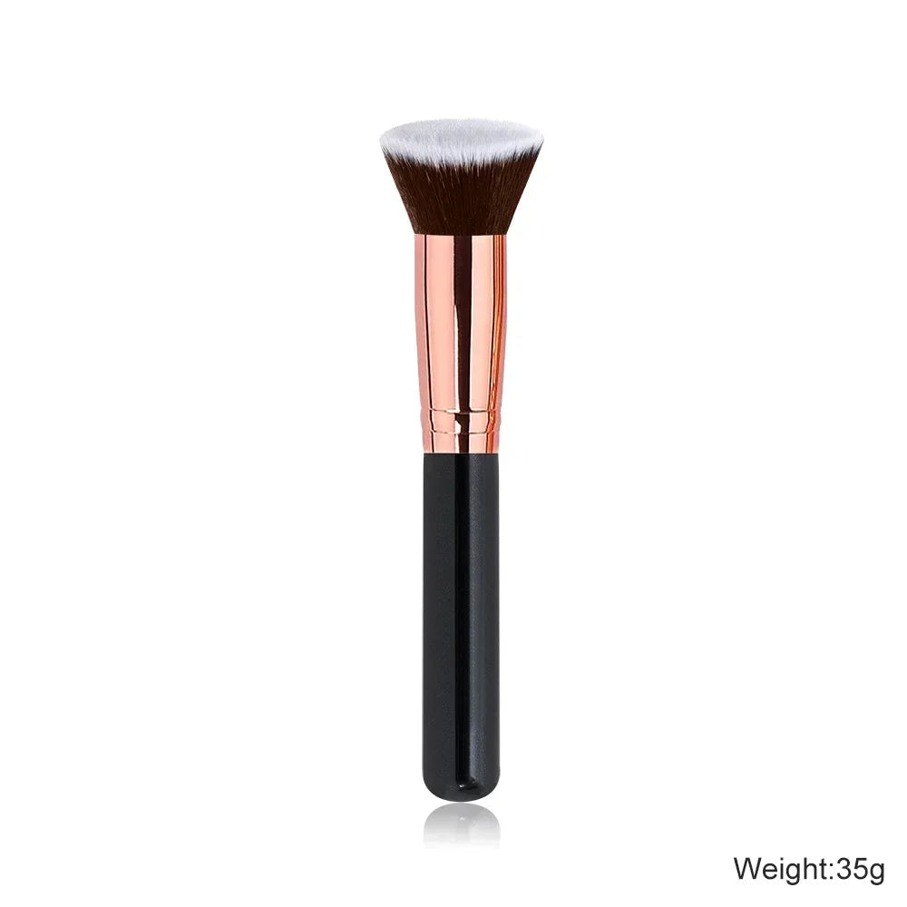 Pinceau Kabuki Plat — Application Fond de Teint & Contouring