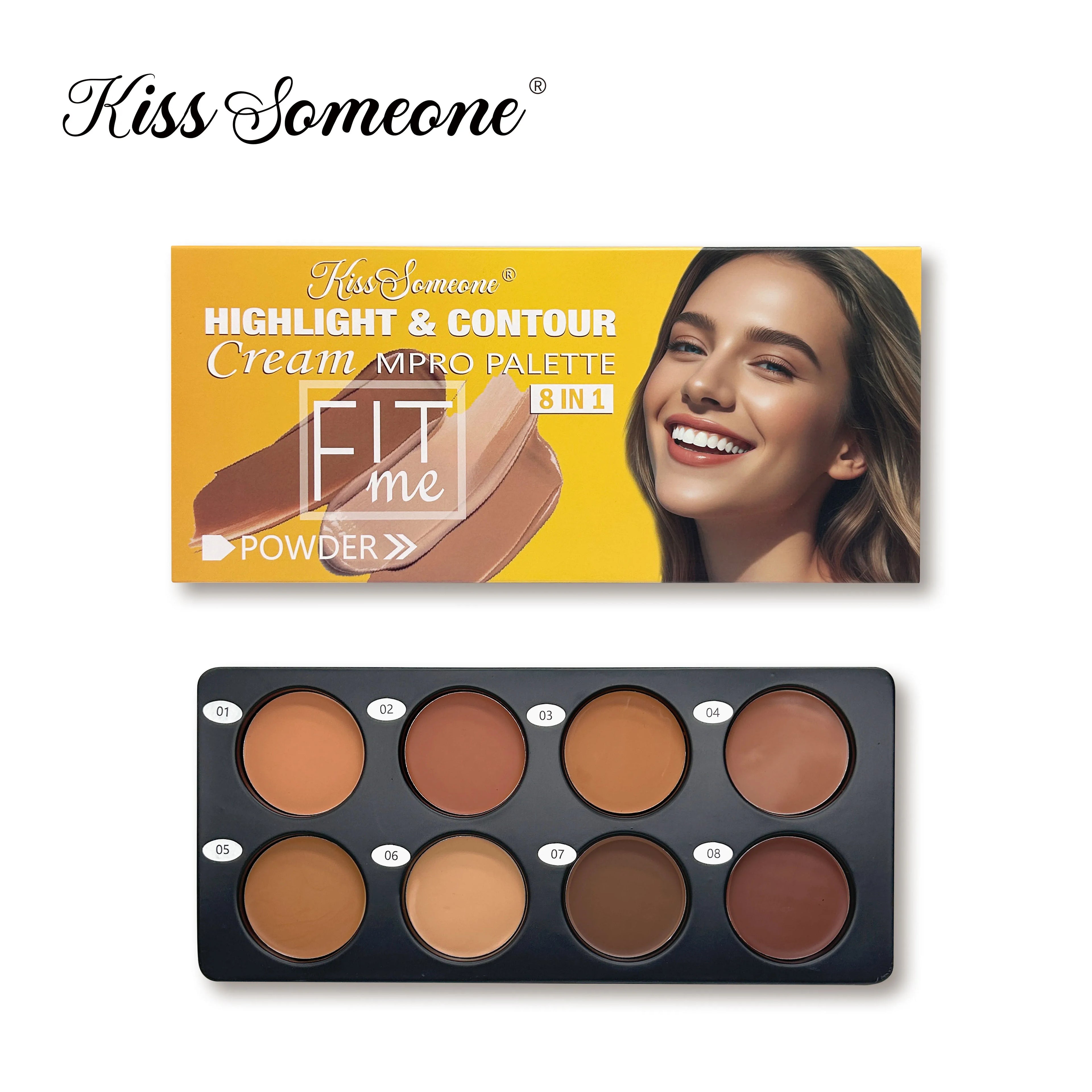Palette Contour Crème 8 Teintes