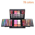 Palette Eyeshadow Glitter & Mat — 40 à 78 Couleurs Waterproof