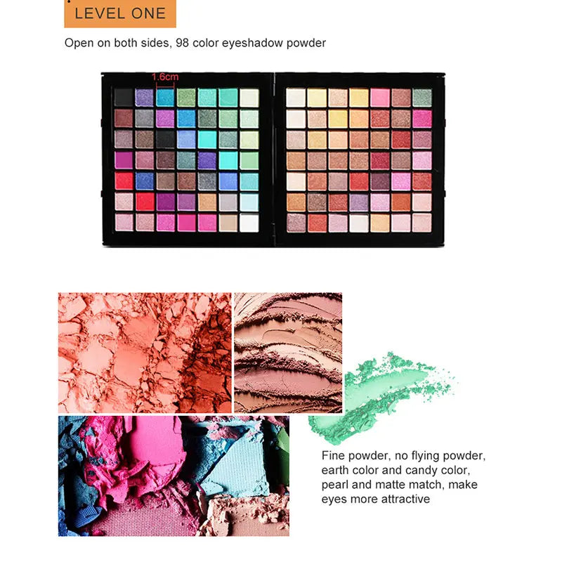 Palette 177 Couleurs — Coffret Maquillage Complet
