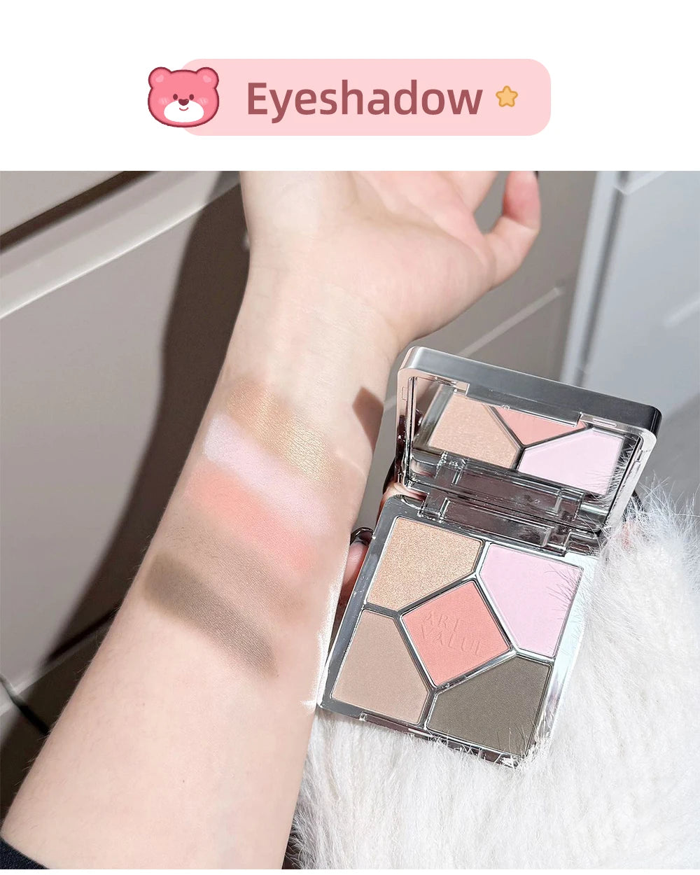 Coffret Maquillage 7 Pièces — Look Complet + Collier